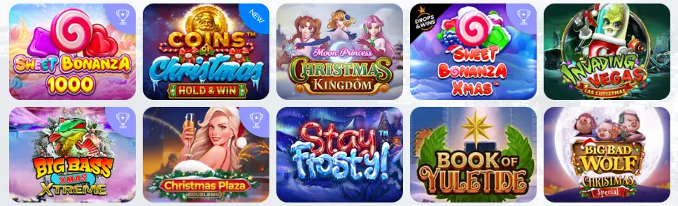 Tous les jeux Mr James Casino