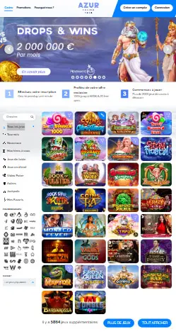 l'application et interface Mr James Casino
