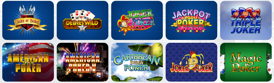 Video Poker Mr James Casino