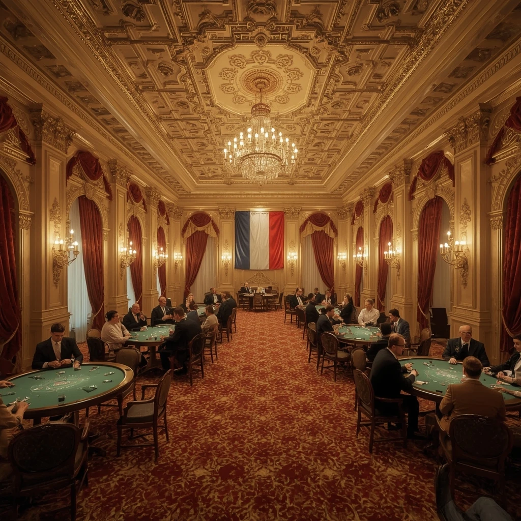 Le casino et le drapeau français MR JAMES CASINO